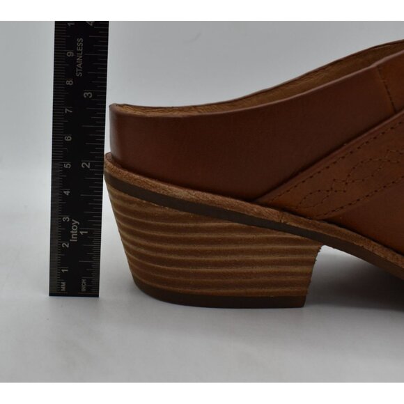 Sofft Womens Size 9 Adara Bourbon Leather Buckle Shooties Booties Shoes - Picture 10 of 13